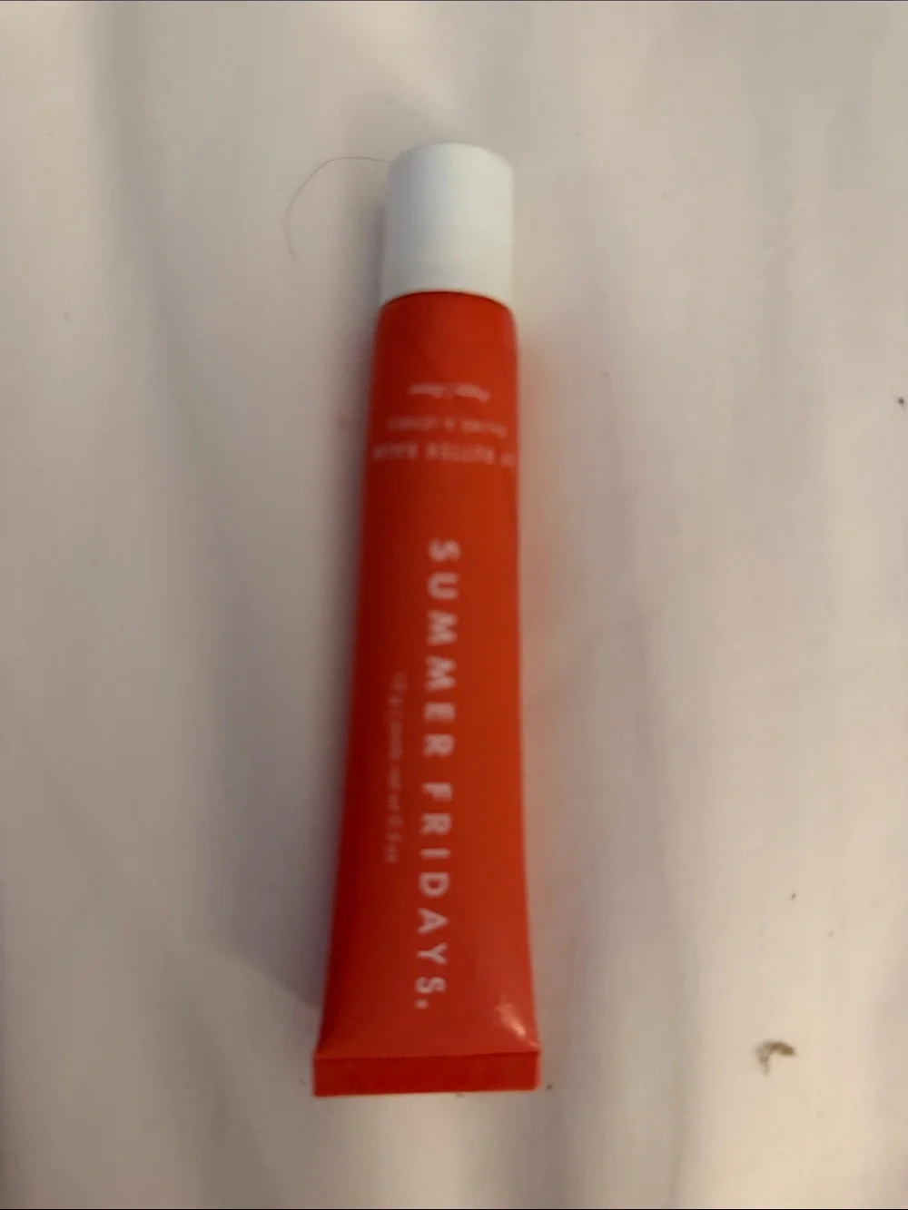 Summer Fridays Lip + Cheek Balm — Vivid Orange Tube